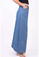 Skirt Something New Snwoven Medium Blue